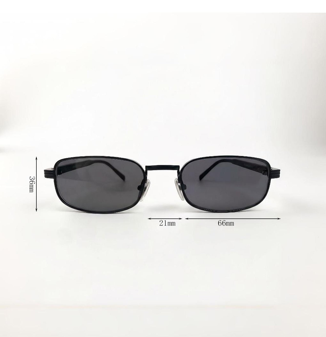 AyLALy Luxury Oversized Square Sunglasses for Women - UV400 FDA Certified Rose Gold Stainless Steel Frame UV Protective Eyewear