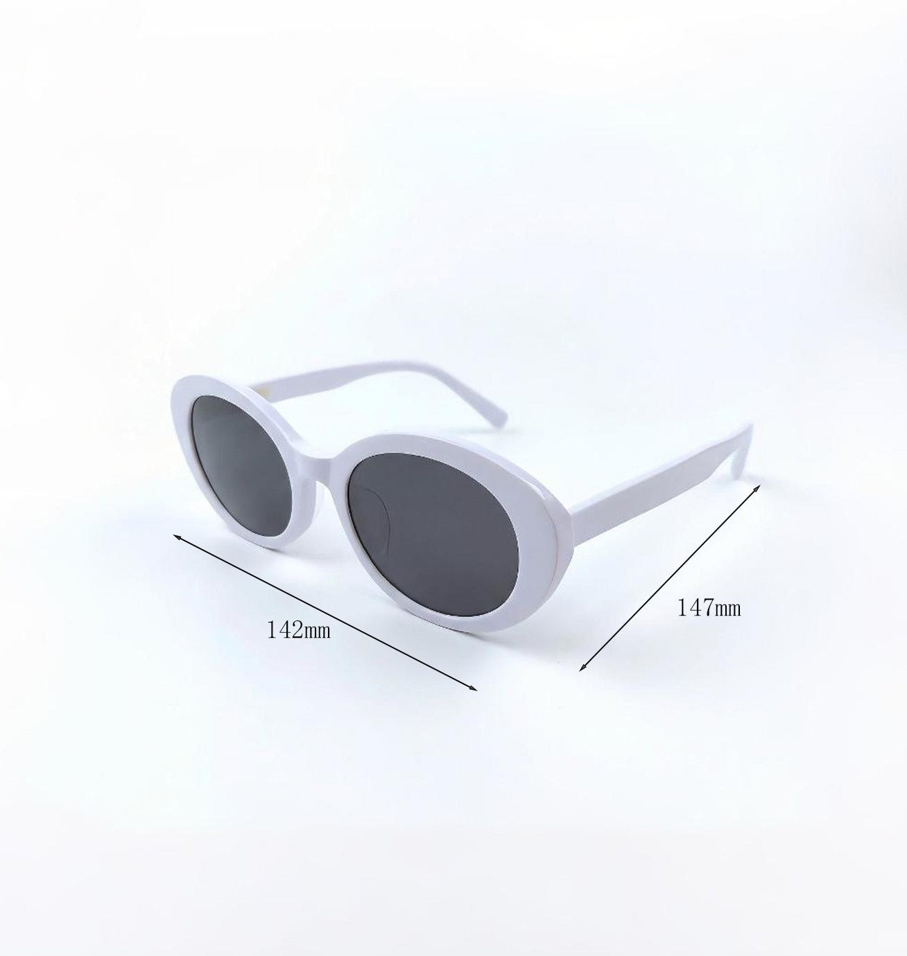 AyLALy Luxury Oversized Square Sunglasses for Women - UV400 FDA Certified Rose Gold Stainless Steel Frame UV Protective Eyewear