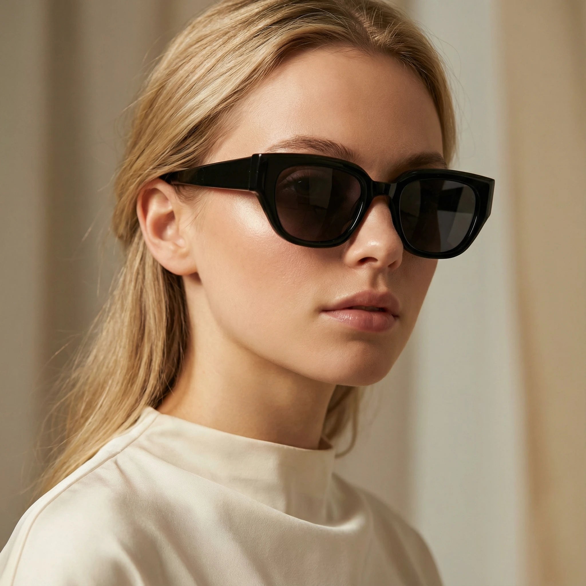 UV400 Protection Women's Sunglasses - Polarized, Scratch-Resistant Lens for Outdoor Activities