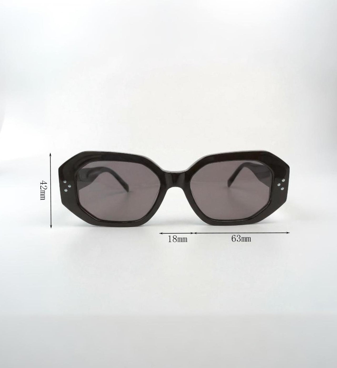 Luxury Oversized Square Sunglasses for Women - UV400 FDA Certified Rose Gold Stainless Steel Frame UV Protective Eyewear