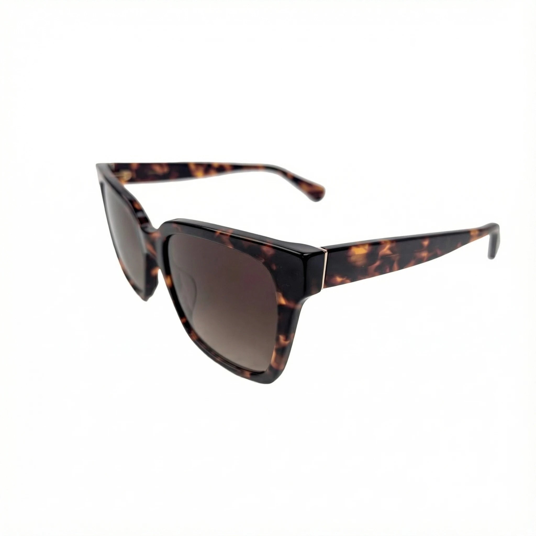 Oversized Black Square Sunglasses for Women