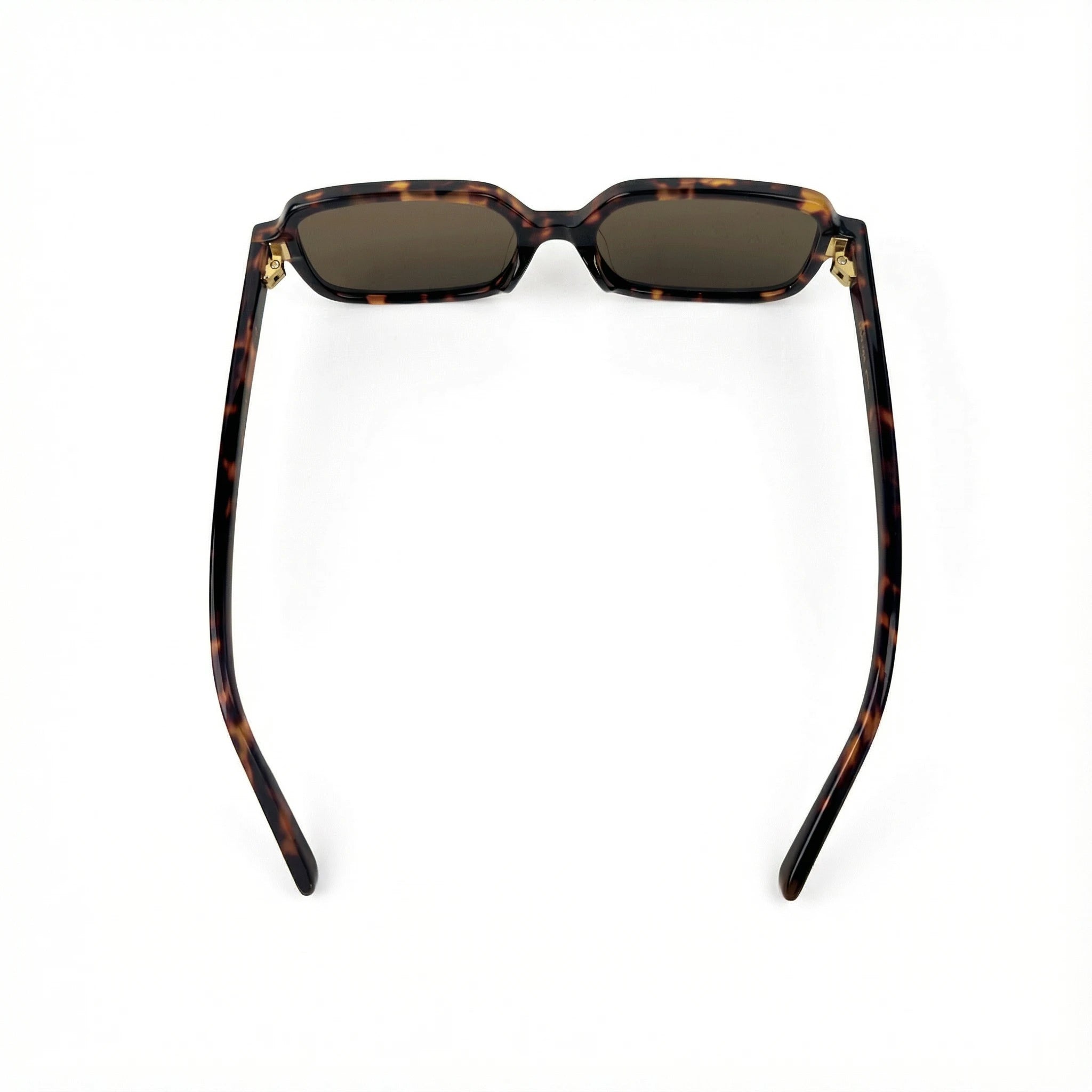 AyLALy Tortoiseshell Slim Rectangular Sunglasses for Women - UV400 FDA Certified Acetate Frame Retro UV Protection Eyewear