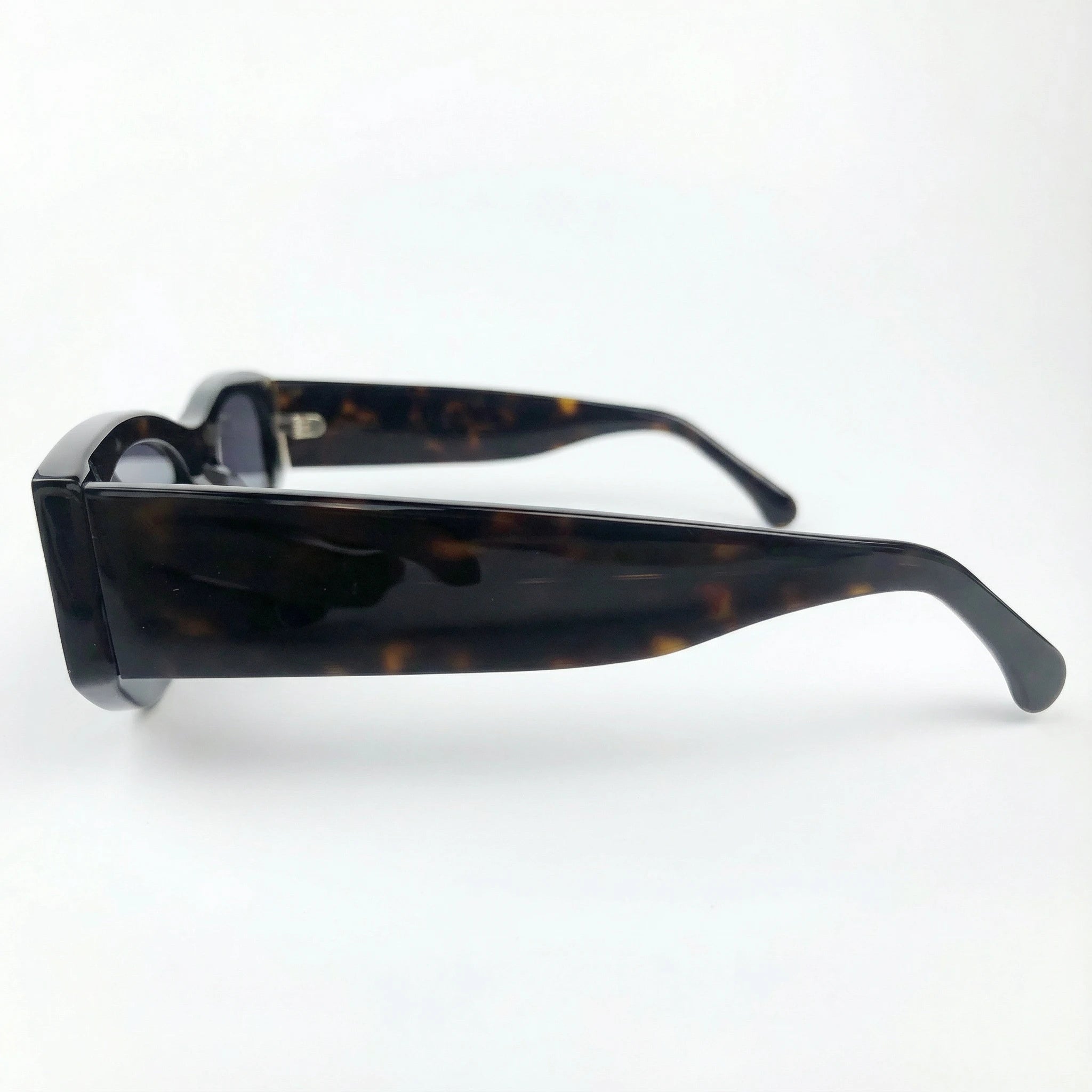 AyLALy Leopard Print Rectangle Sunglasses for Women - UV400 FDA Certified Nylon Lens Fashion Sun Glasses
