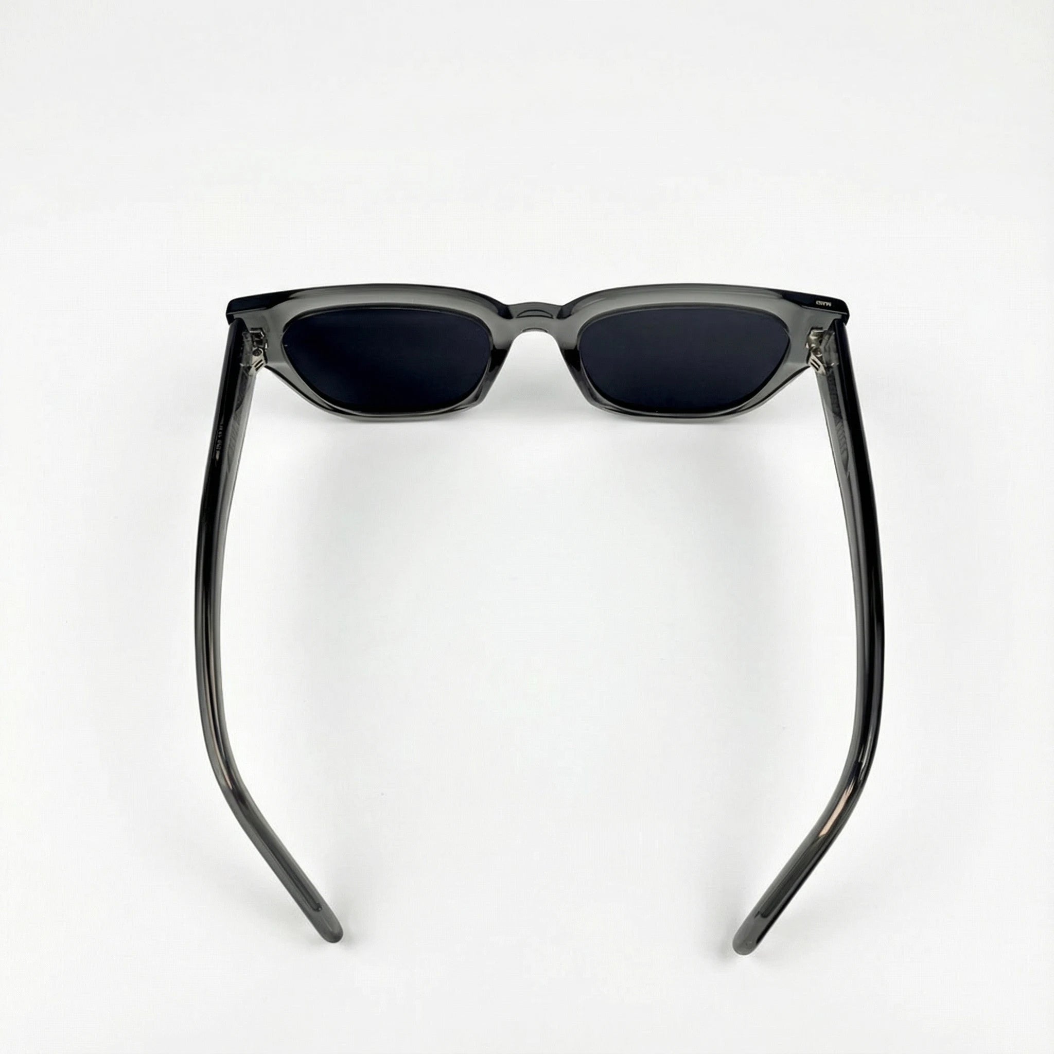 AyLALy New Cat Eye Square Sunglasses for Women - UV400 FDA Certified Smoke Gray Acetate Frame Face Slimming High-End Fashion Sun Glasses