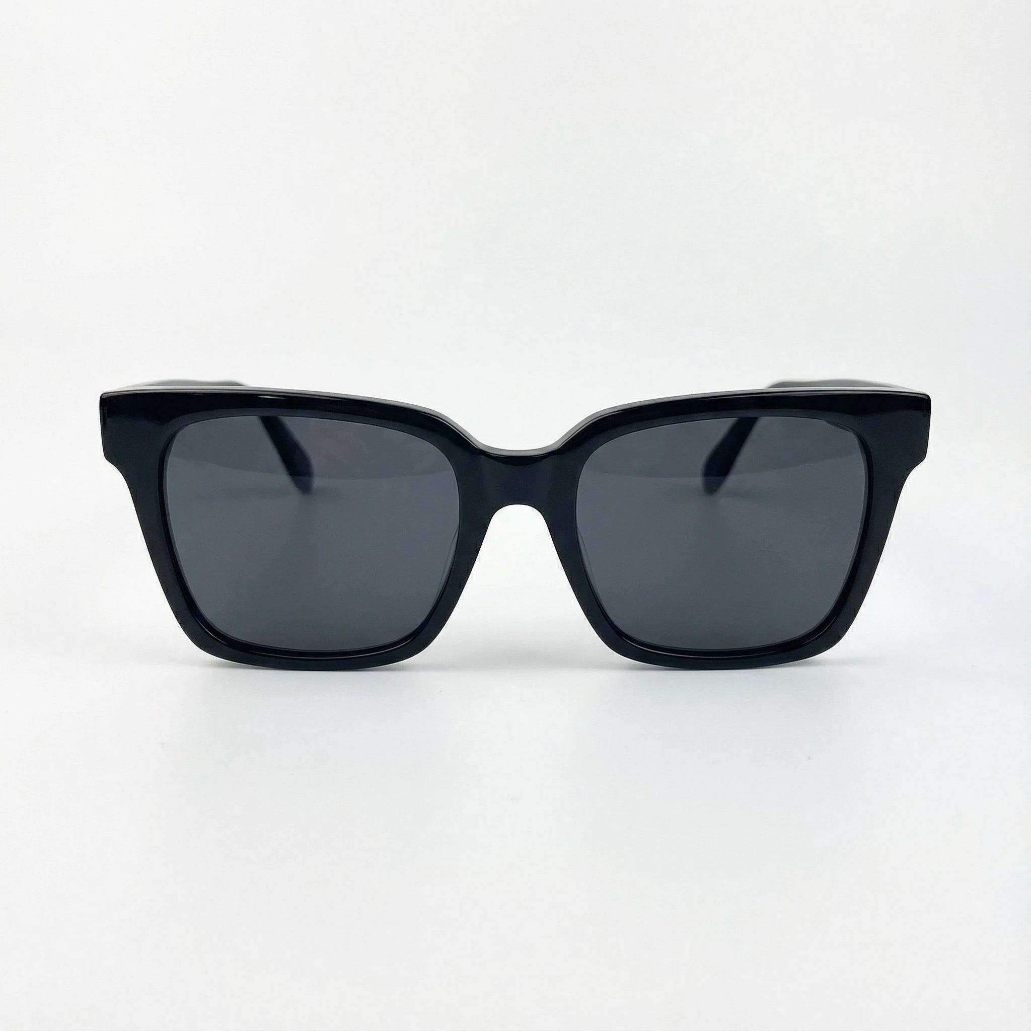 AyLALy Oversized Black Square Sunglasses for Women - UV400 FDA Certified Acetate Frame Fashion Statement UV Protection Eyewear