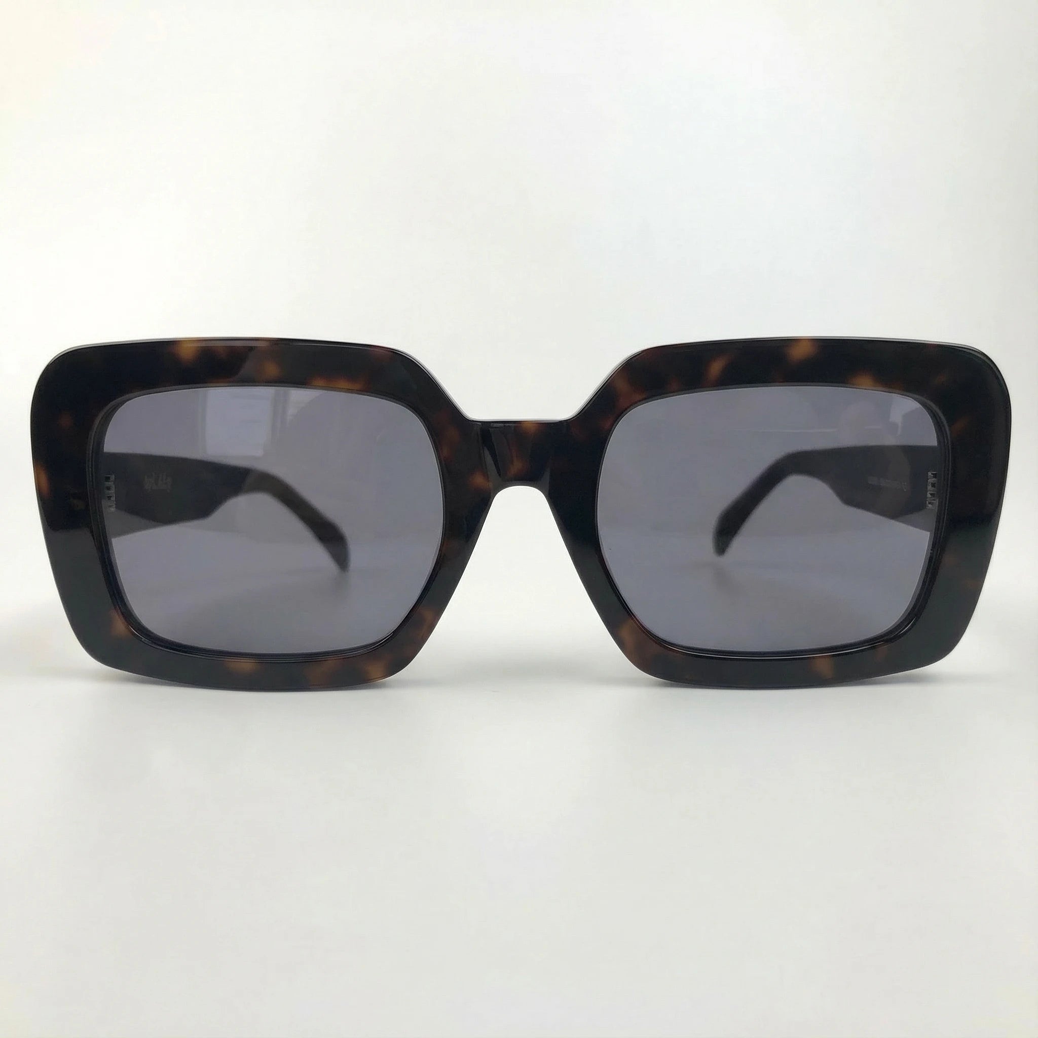 AyLALy Luxury Oversized Square Sunglasses for Women - UV400 FDA Certified Rose Gold Stainless Steel Frame UV Protective Eyewear